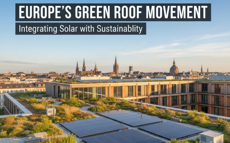 Europe’s Green Roof Movement: Integrating Solar with Sustainability