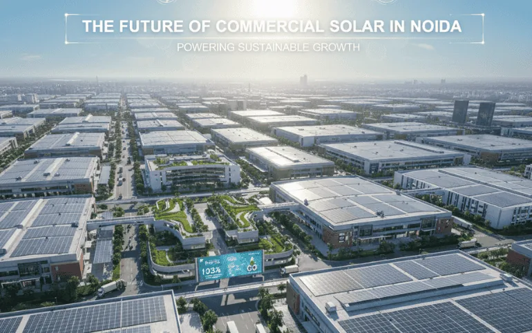 The Future of Commercial Solar in Noida