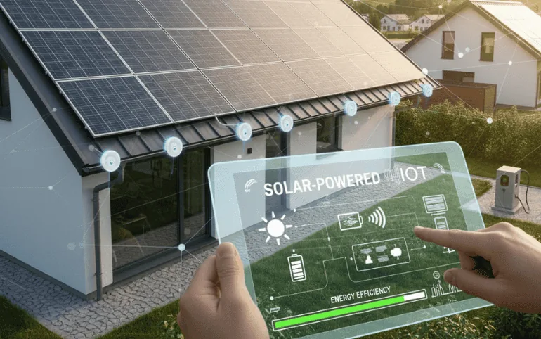 Smart Home Integration: Solar-Powered IoT for Energy Efficiency