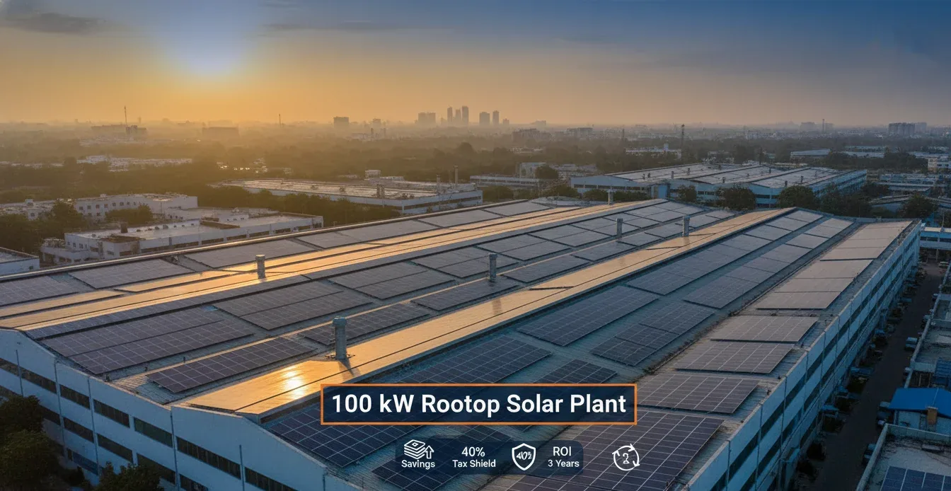The 40% Advantage: Why Factories in Sector 63 Are Switching to Solar