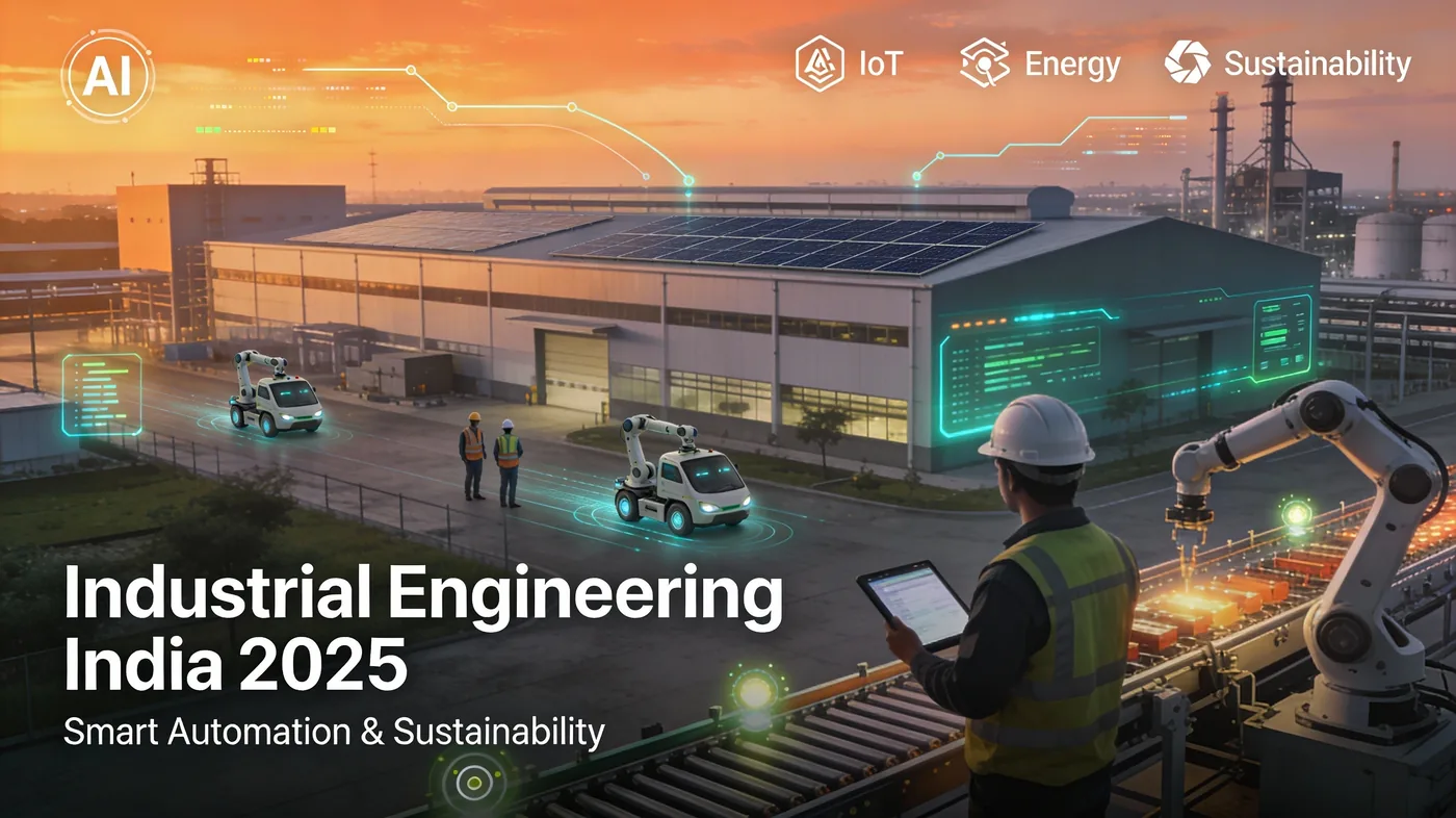 The Future of Industrial Engineering in India 2025: Integrating Smart Automation with Sustainable Infrastructure