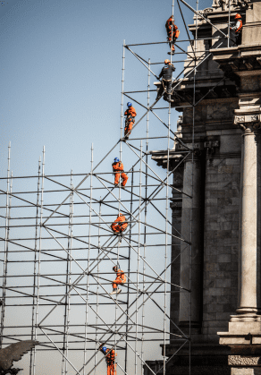 Sia Engineering scaffolding installation