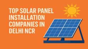 Top Solar Panel Installation Companies in Delhi NCR (2025)