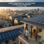 China's Residential Solar Surge Lessons for Homeowners Worldwide