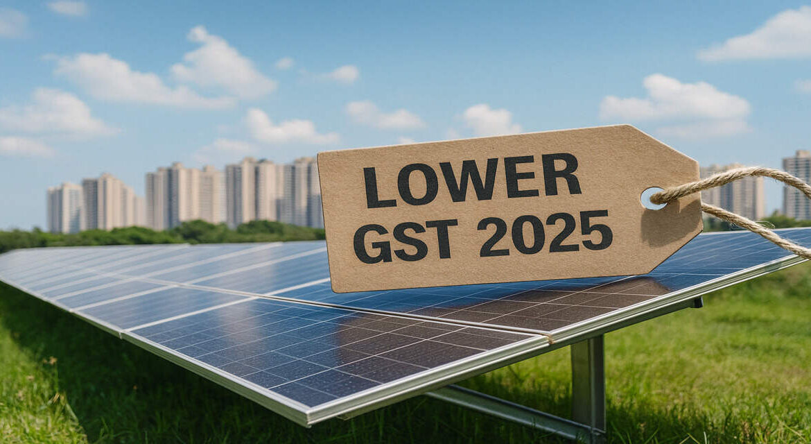 How GST on Solar Panels will be Even More Affordable in Noida & Greater Noida
