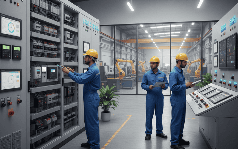 Energy Efficiency and Sustainability via Industrial Control Panels in India